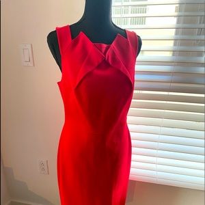 🌟😍 St. John Red Sheath Dress